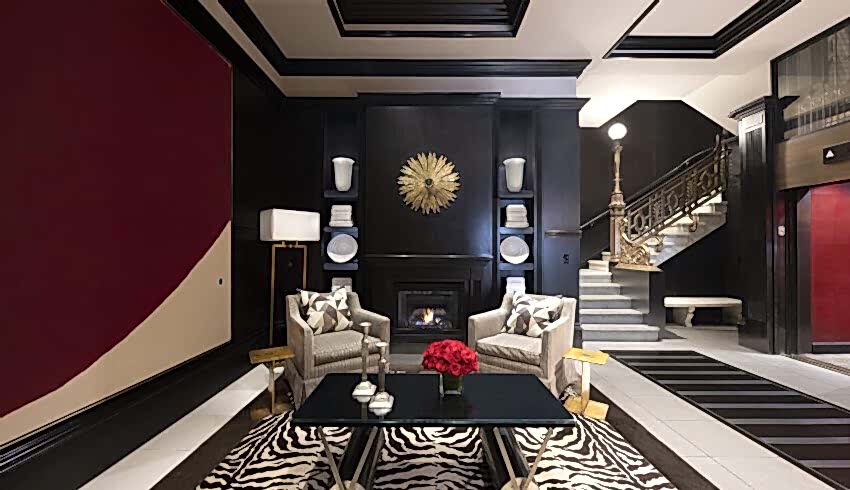image of the hotel lobby at XV Beacon